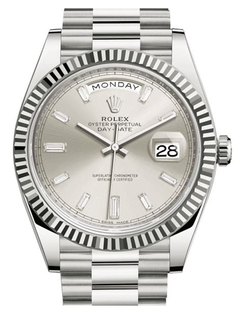 rolex day-date replicas silverdial|day date rolex watch price.